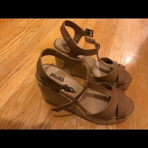 Wedged Espadrilles Size 8